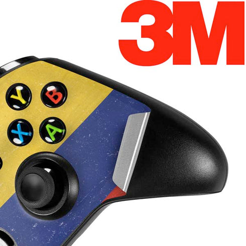 Colombia Flag Distressed Xbox One S Controller Skin